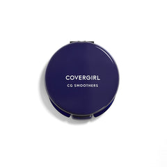 COVERGIRL Smoothers Polvo Prensado Traslúcido Claro: acabado iluminado con reflejos suaves.
