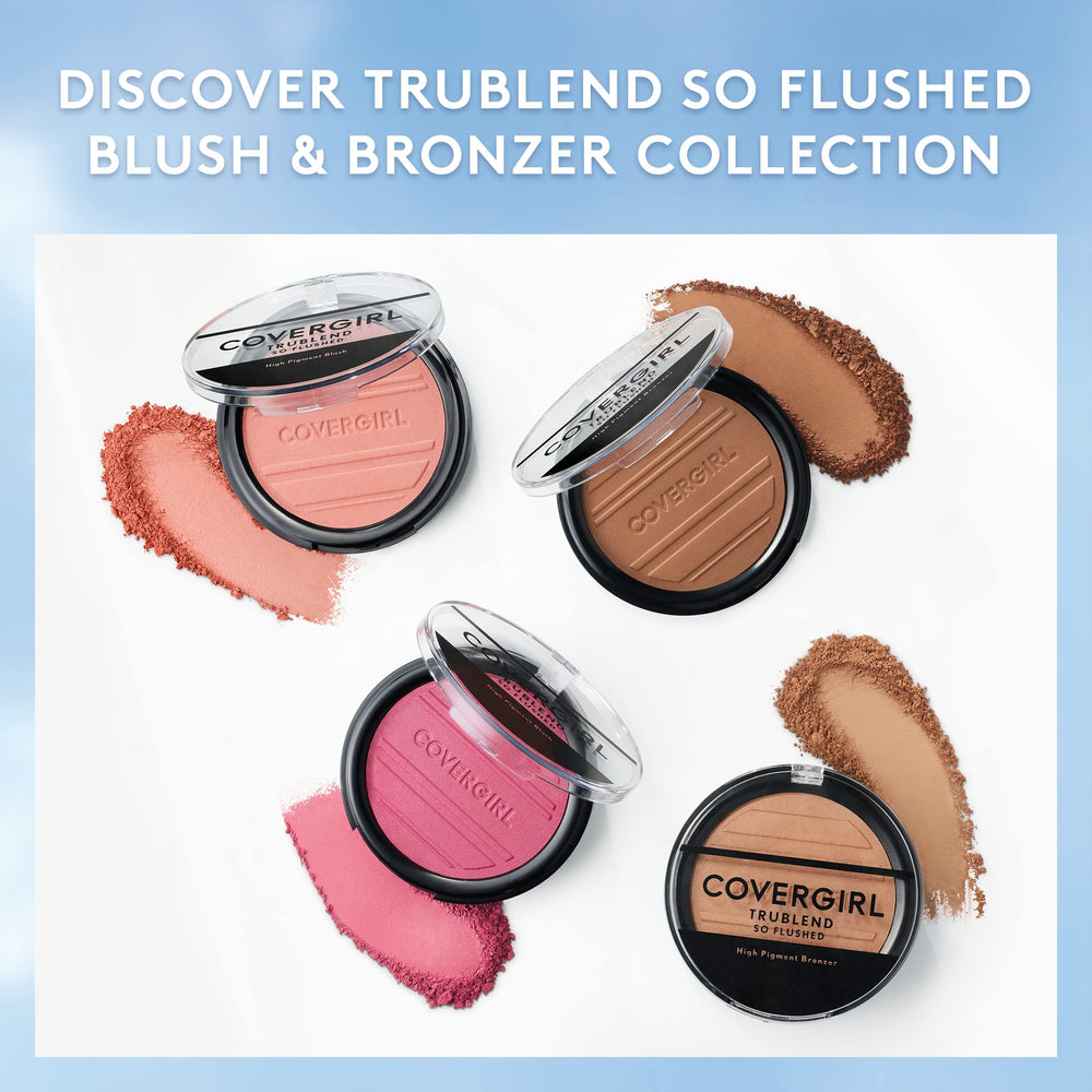 COVERGIRL So Flushed Ebony, resistencia a polvo para color duradero