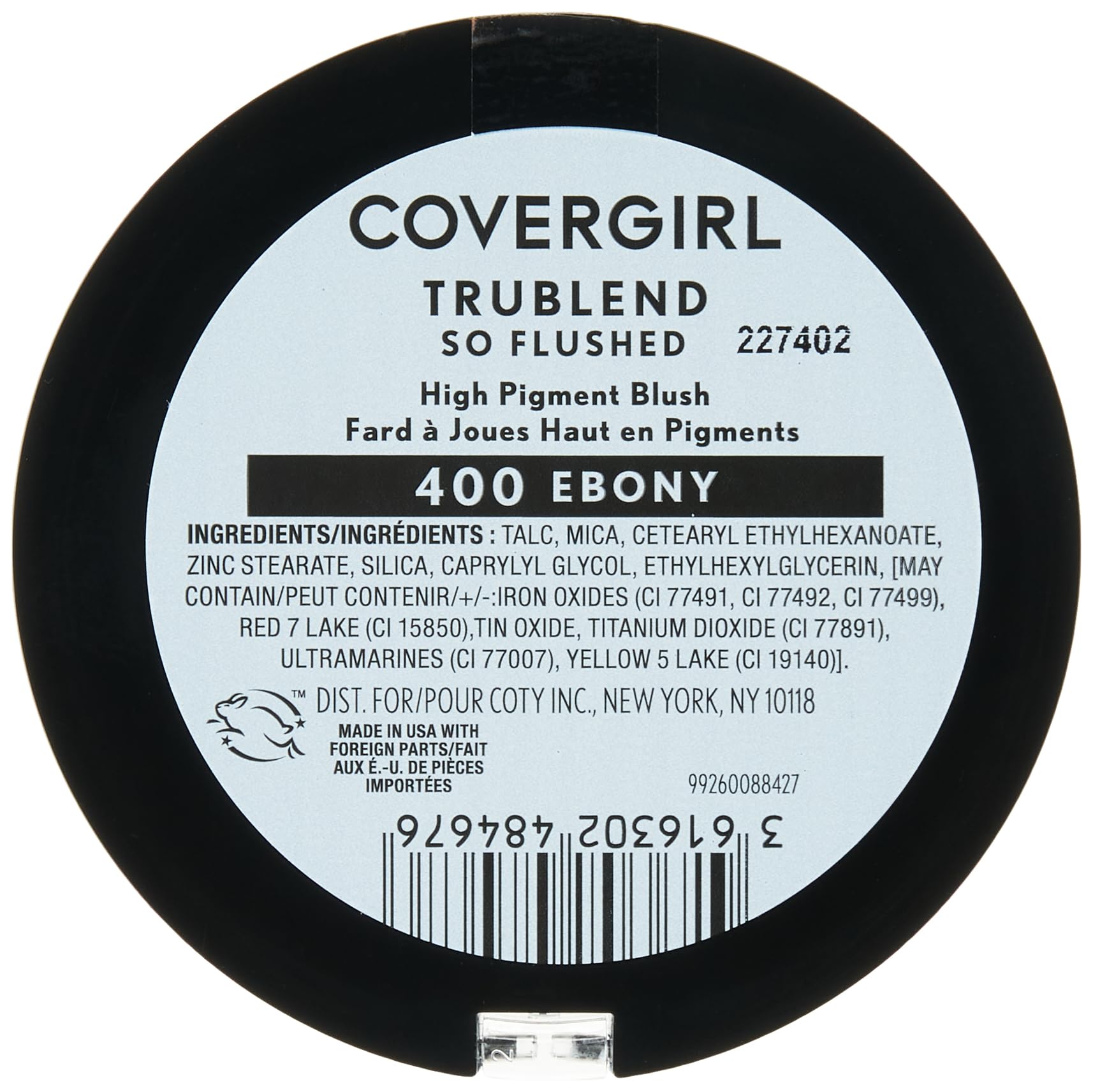 COVERGIRL So Flushed Ebony, tono bronceado intenso para piel oscura