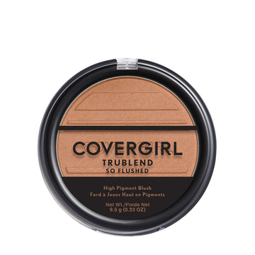 COVERGIRL So Flushed Bronzer Warmth, aplicación suave para color intenso y uniforme.