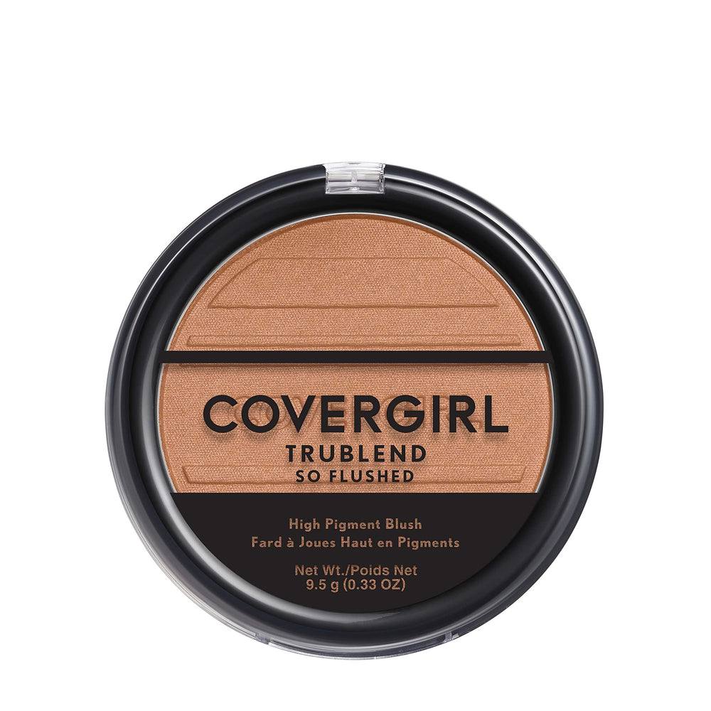 COVERGIRL So Flushed Bronzer Warmth, aplicación suave para color intenso y uniforme.