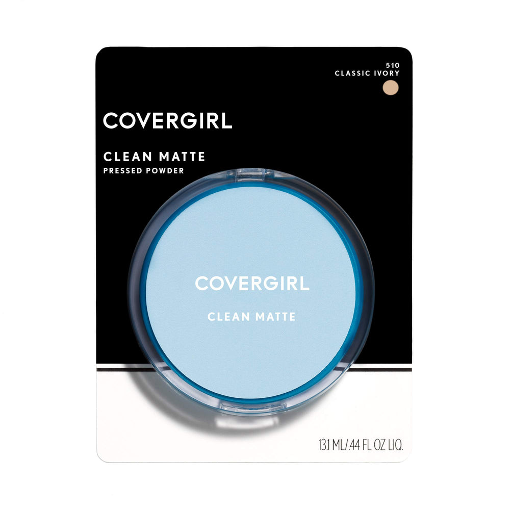CoverGirl Clean Matte Textura fina que se funde con la piel para un aspecto natural.