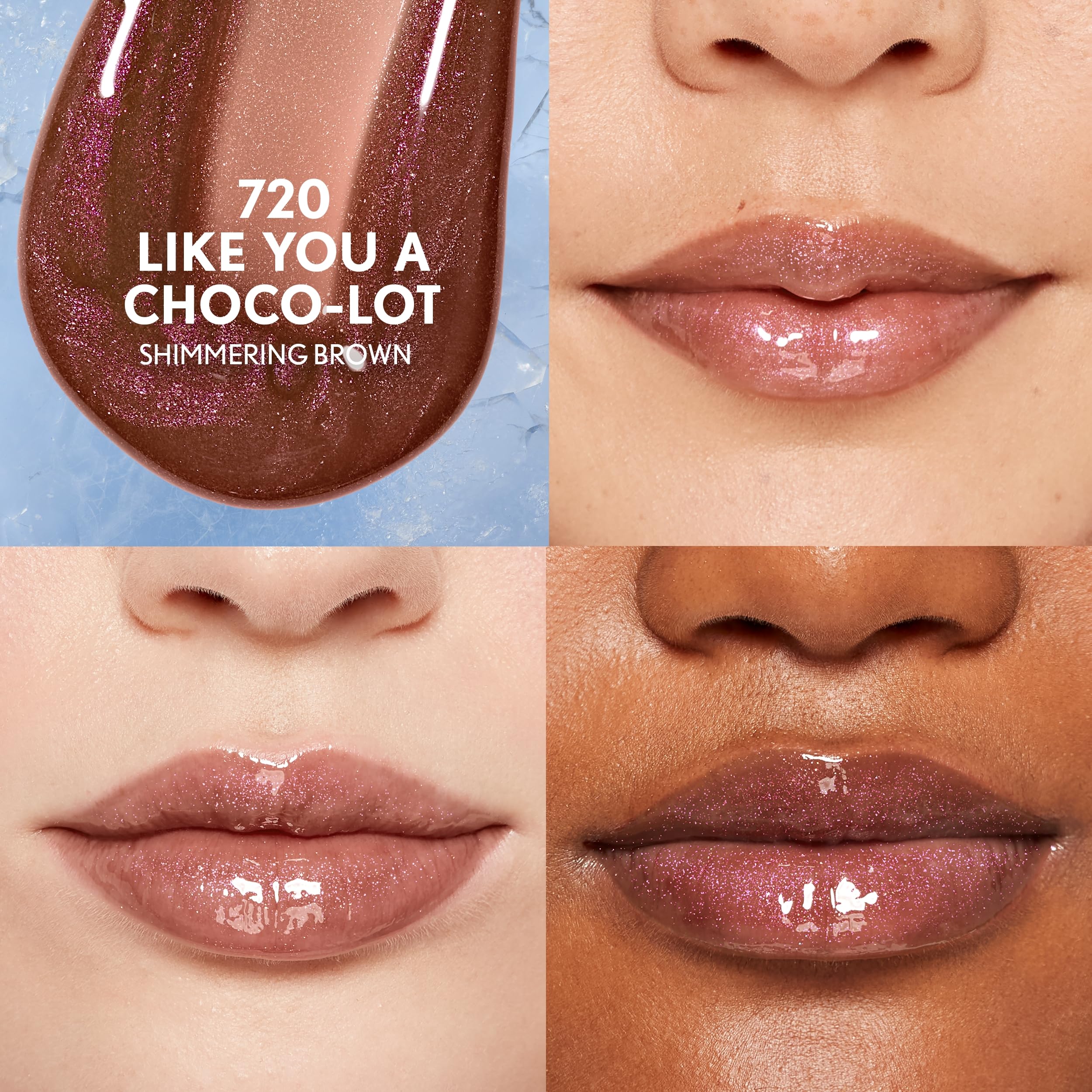 COVERGIRL tono 720 chocolate ofrece color intenso