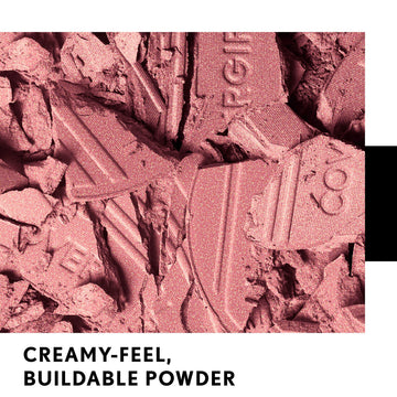 COVERGIRL Trublend blush no acumula grumos y mantiene el aspecto natural.
