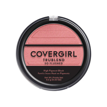 COVERGIRL Trublend blush pigmentación alta para aplicación suave.