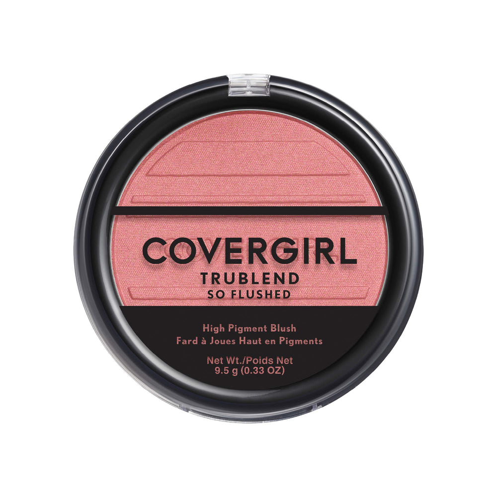 COVERGIRL Trublend blush pigmentación alta para aplicación suave.