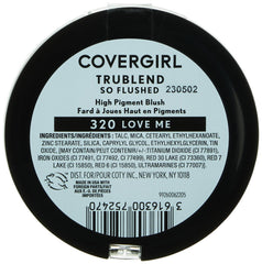 COVERGIRL Trublend blush tono rosado intenso para color visible.