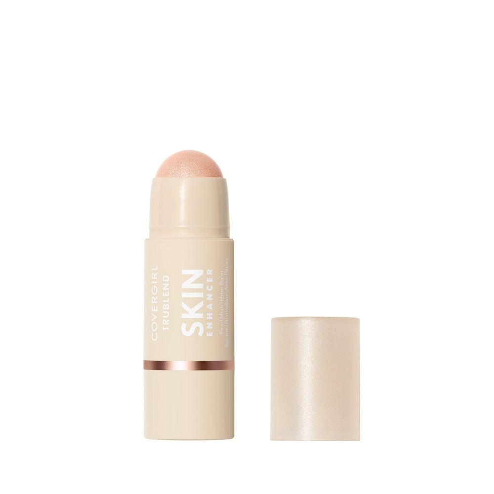 CoverGirl Trublend iluminador-stick Luz de Luna, empaque compacto para aplicación precisa.