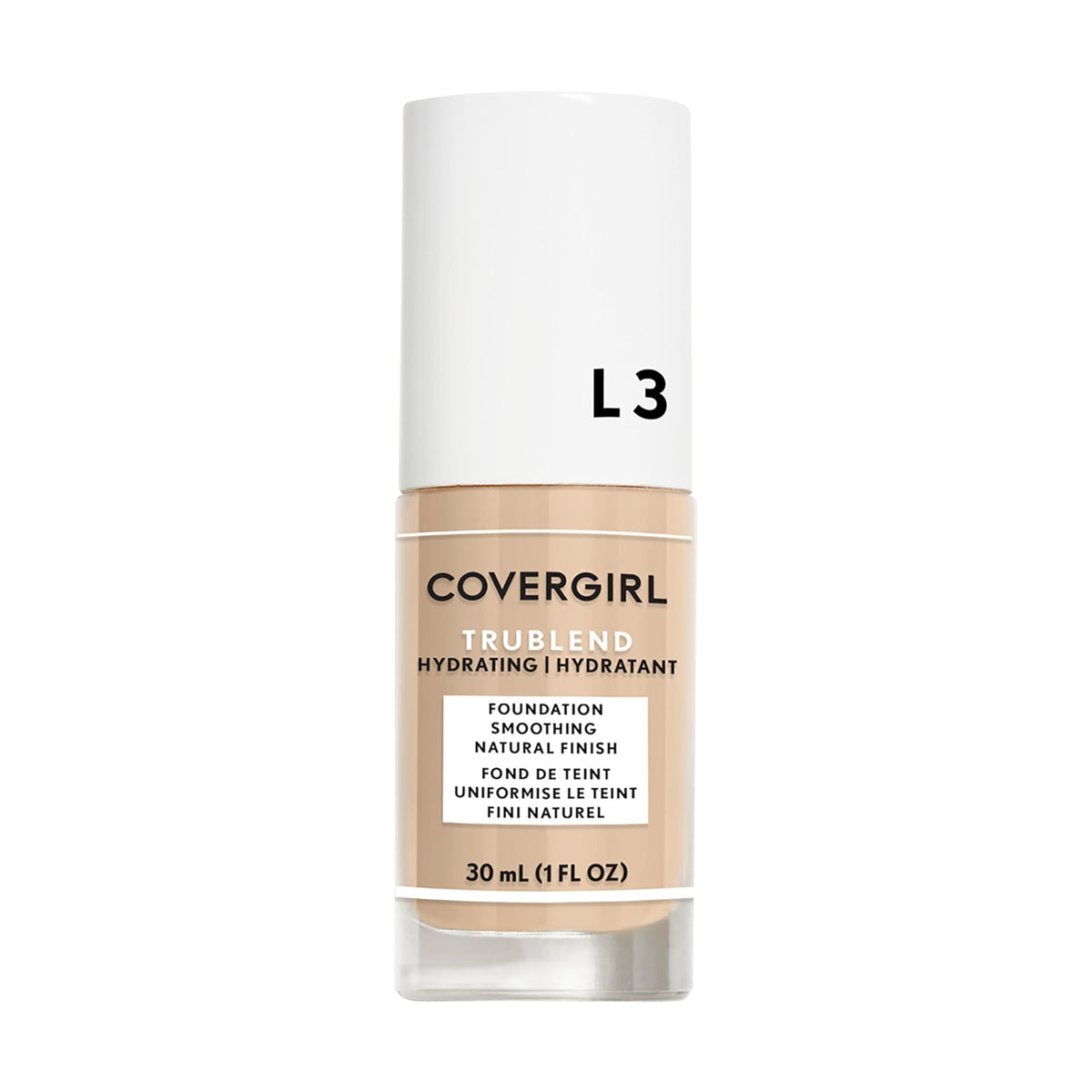 COVERGIRL Trublend teinte Naturel Ivoire L3 sur flacon pour teint uniforme