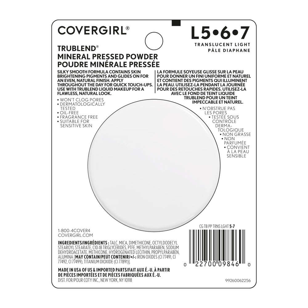 COVERGIRL truBLEND look natural final, ideal para uso diario