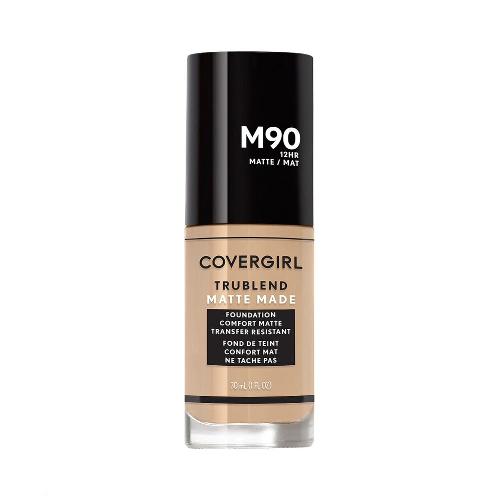 COVERGIRL TruBlend Matte Made: acabado mate suave para un look uniforme.