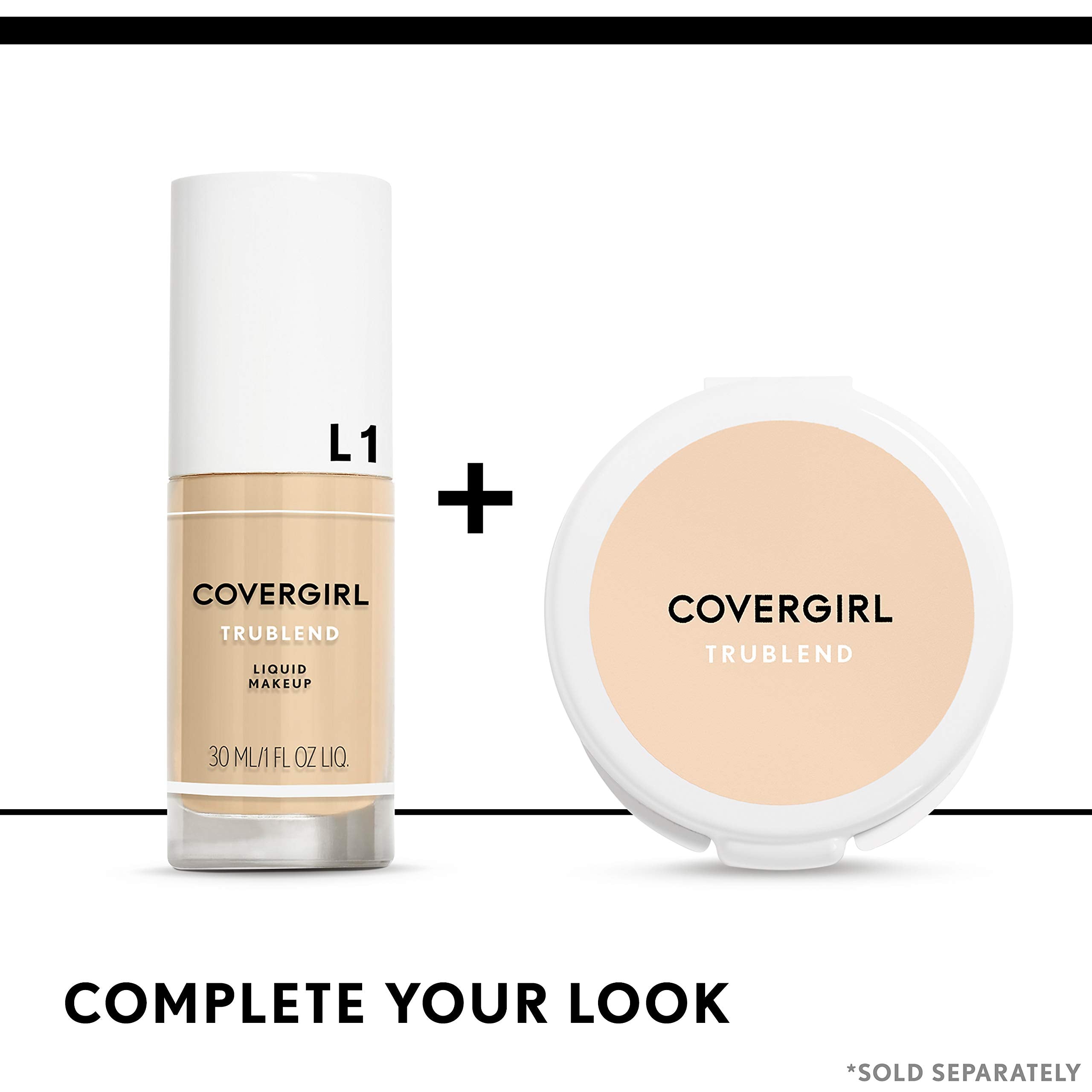 COVERGIRL Trublend Polvo prensado difumina poros para tez suave