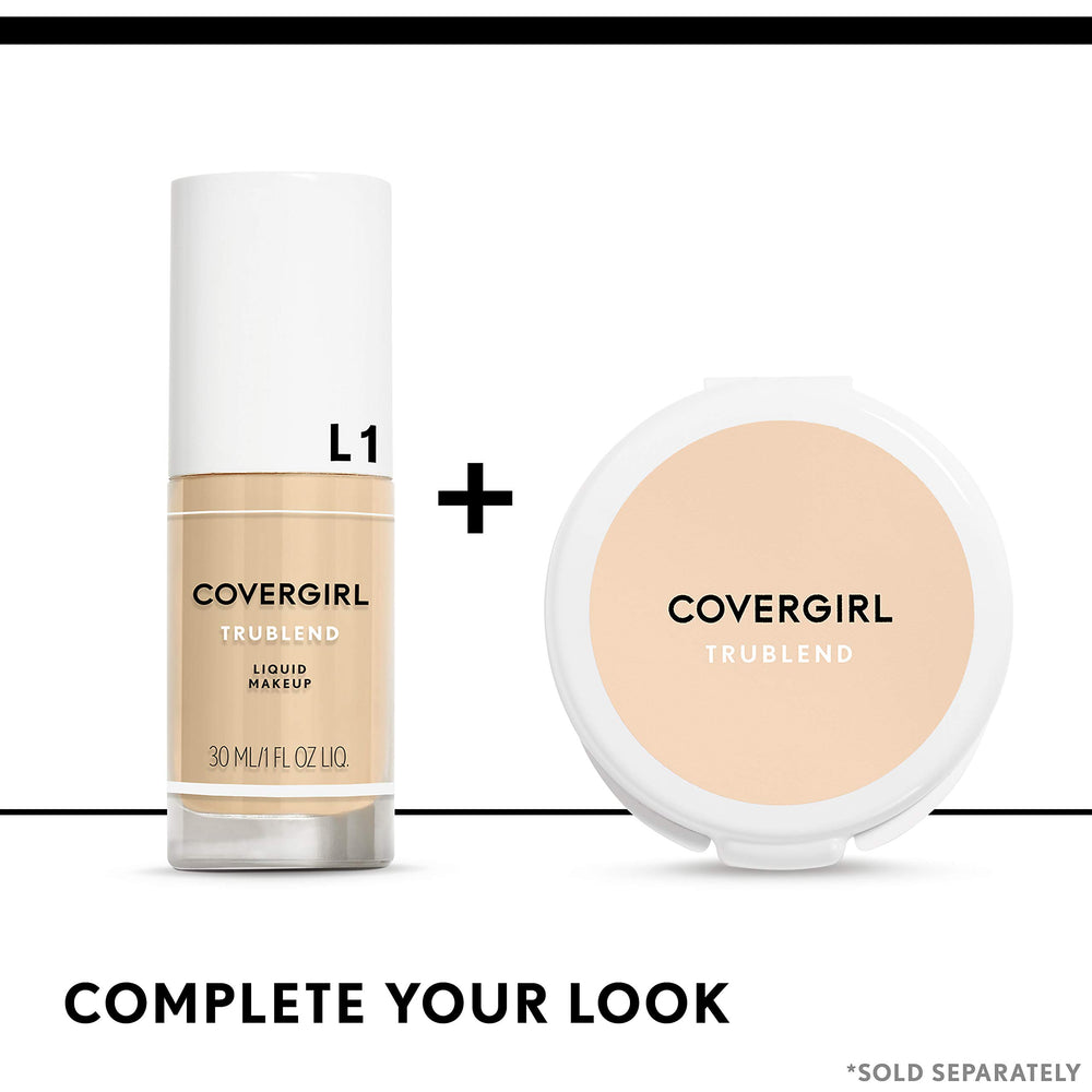 COVERGIRL Trublend Polvo prensado difumina poros para tez suave