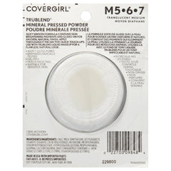Covergirl truBlend Polvo traslúcido control de grasa para rostro fresco.