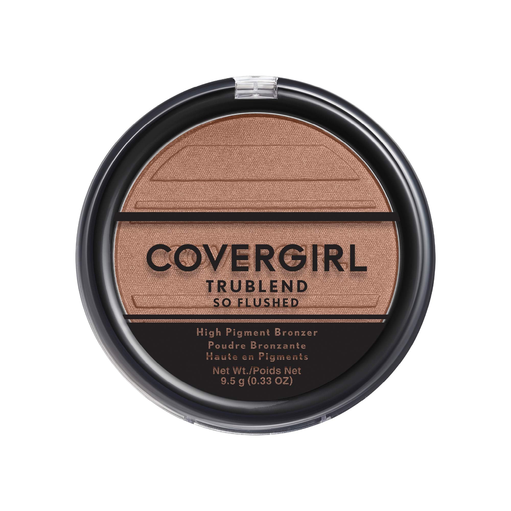 CoverGirl Trublend rubor-bronceador 2 en 1 Sunset Glitz para look luminoso.