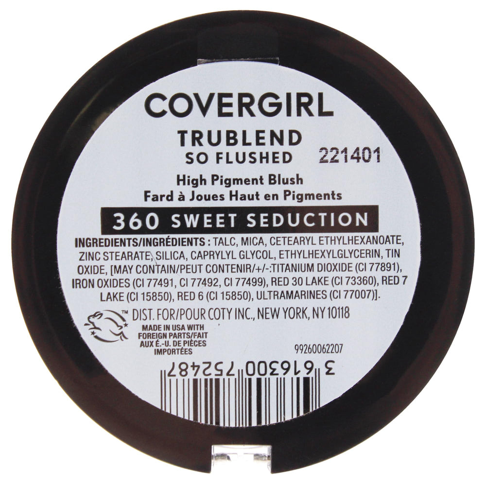 COVERGIRL TrueBlend Sweet Seduction aplicación-diaria ofrece acabado suave y duradero.