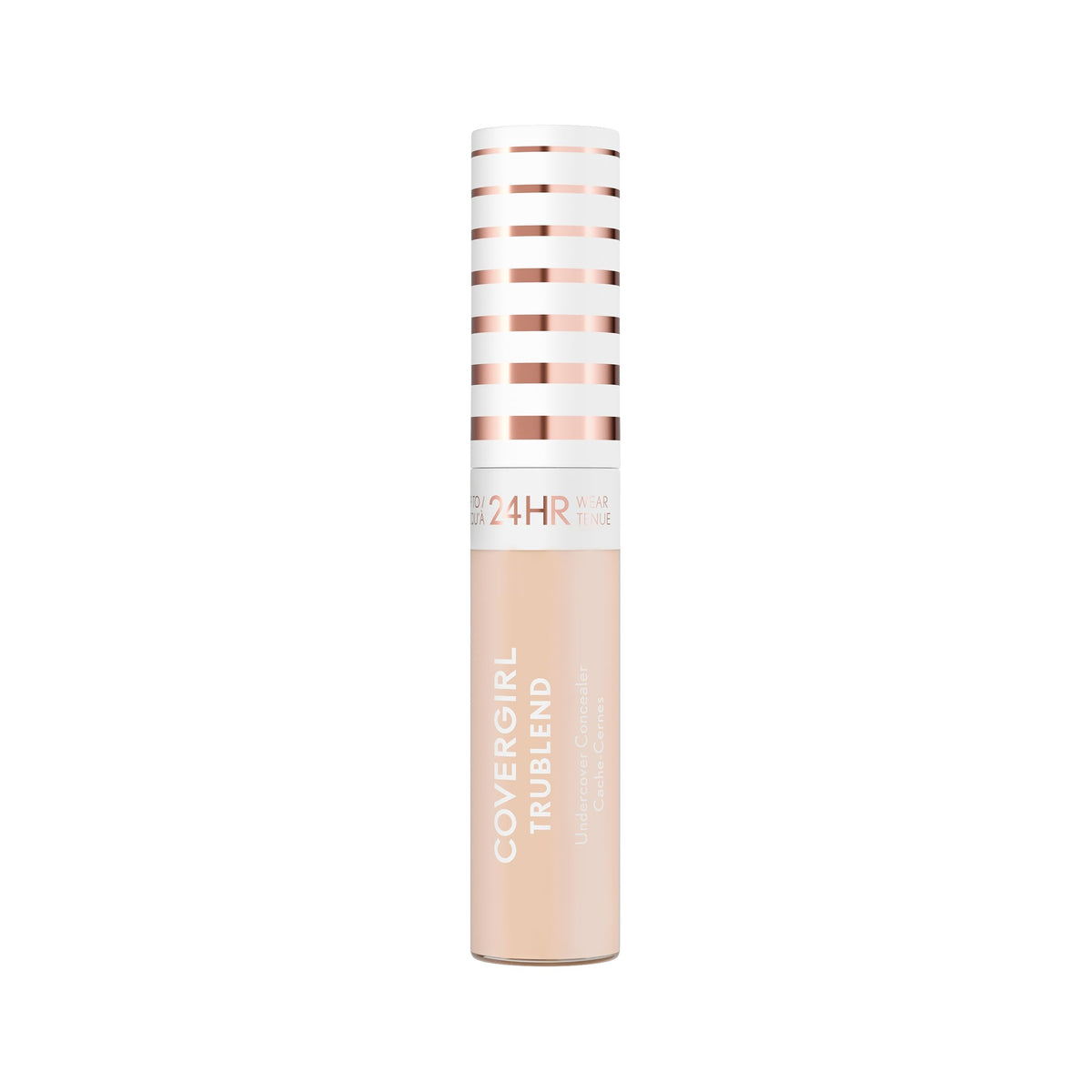 CoverGirl TruBlend Undercover con aplicador doe para una aplicación suave y precisa.