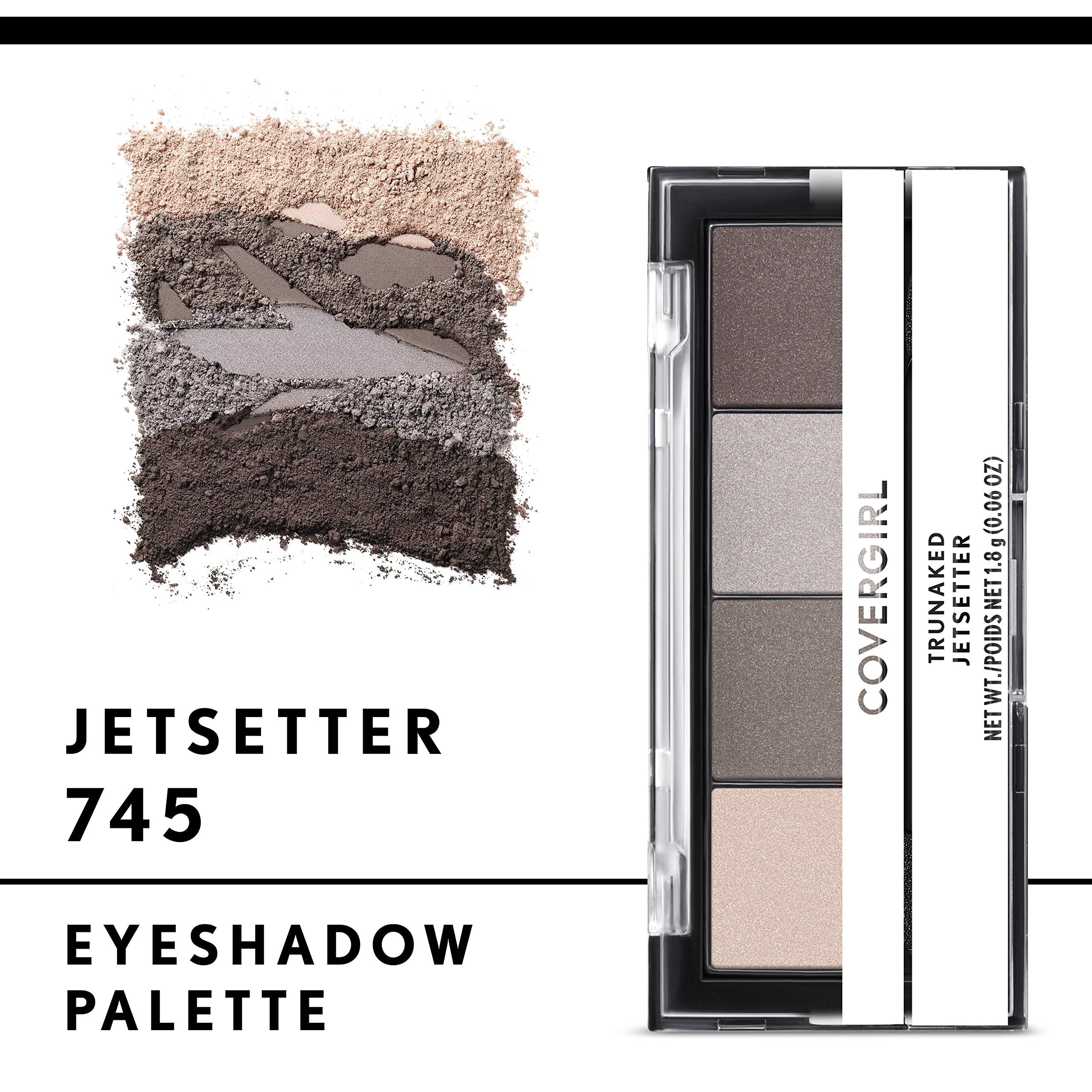 COVERGIRL Trunaked Quad Jetsetter sombra taupe para definición elegante
