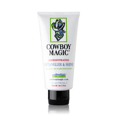 Cowboy Magic Desenredante y Brillo: botella de 4 oz para el pelo del caballo