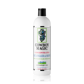 Cowboy Magic Dilución: mezcla 1 onza en 2 galones de agua para uso suave.