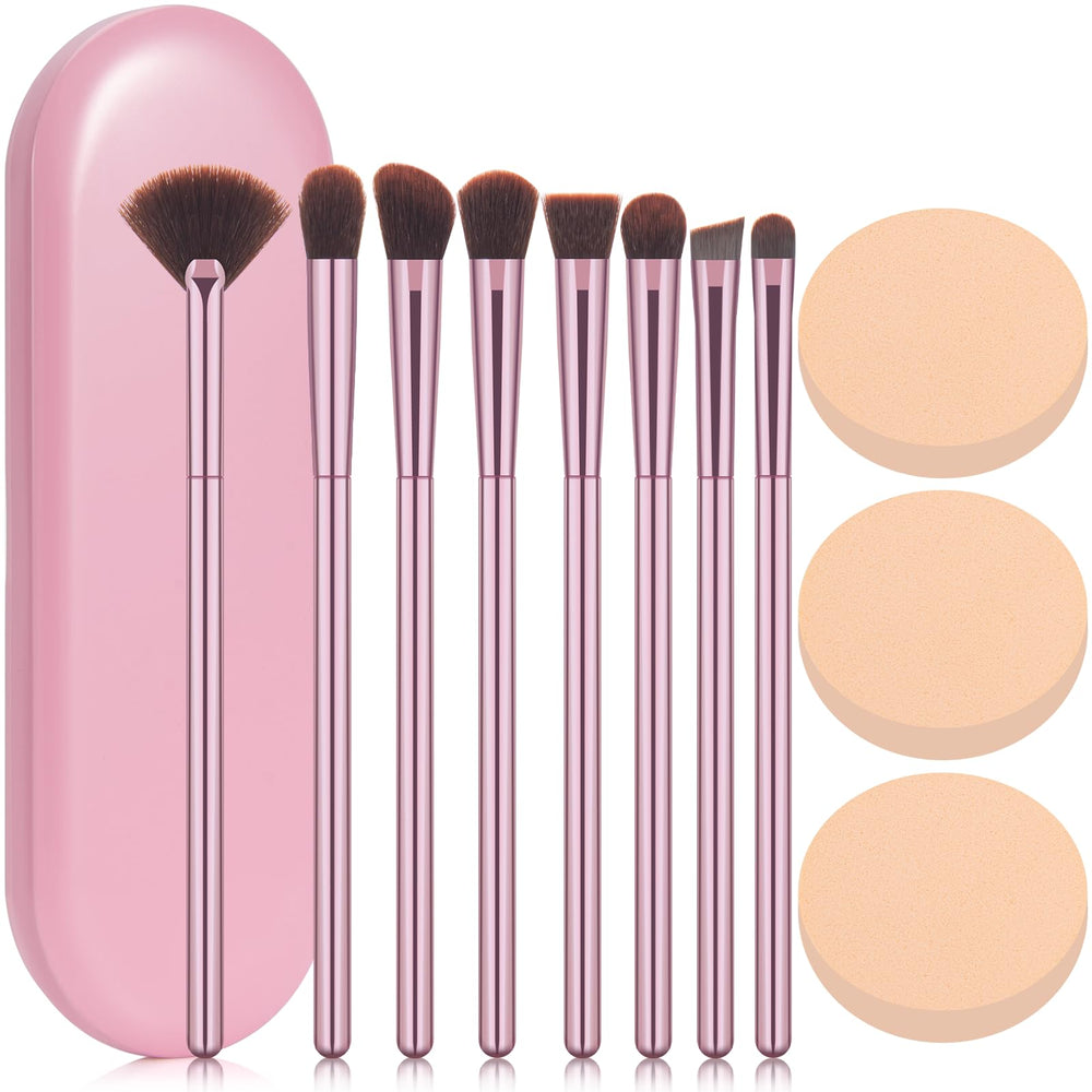 Coykrou: juego de brochas para ojos para difuminar sombras con precisión.