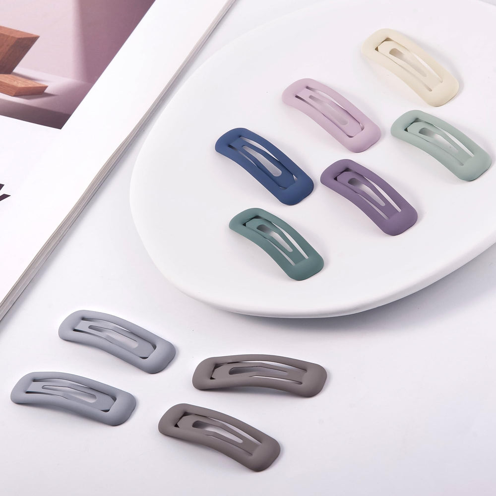 Barrette rectangular Cptots para flequillo, fijación estable y cómoda