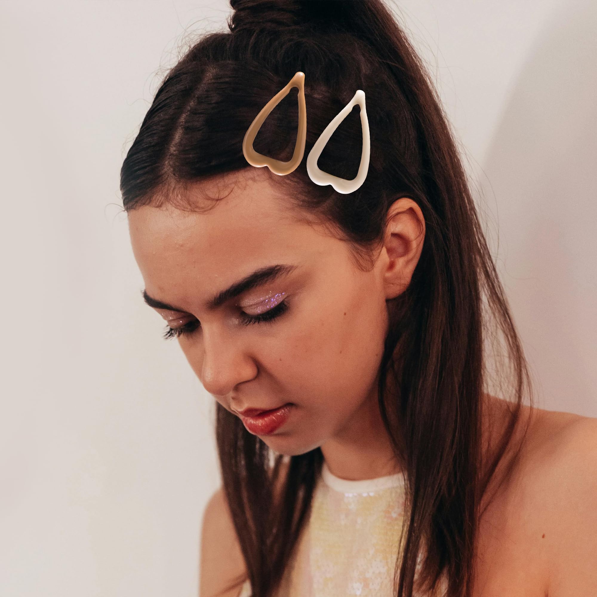 Clip corazón Cptots para pelo diario, ideal en bodas y eventos