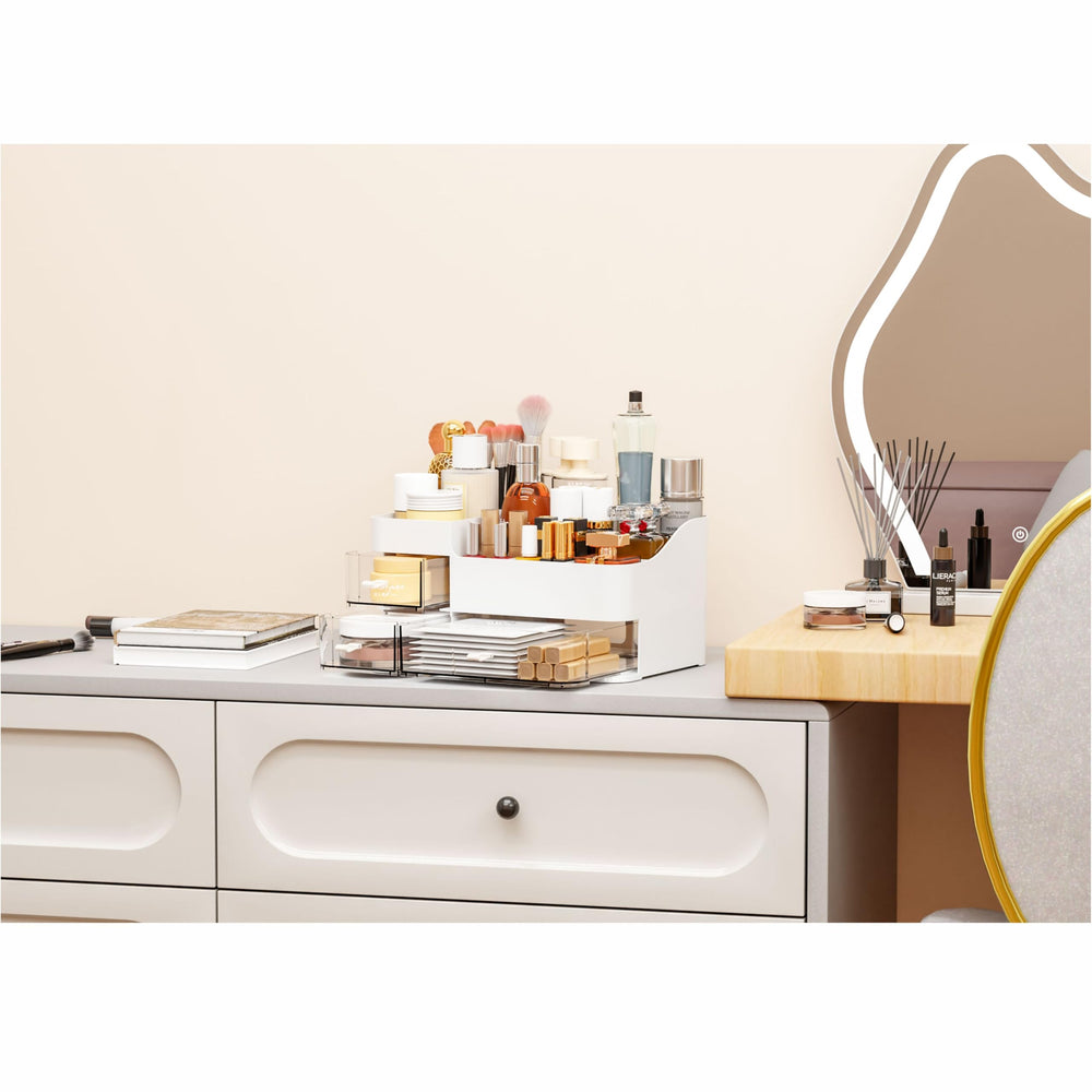 CQ Acrylic para almacenar paletas y brochas en espacios pequeños