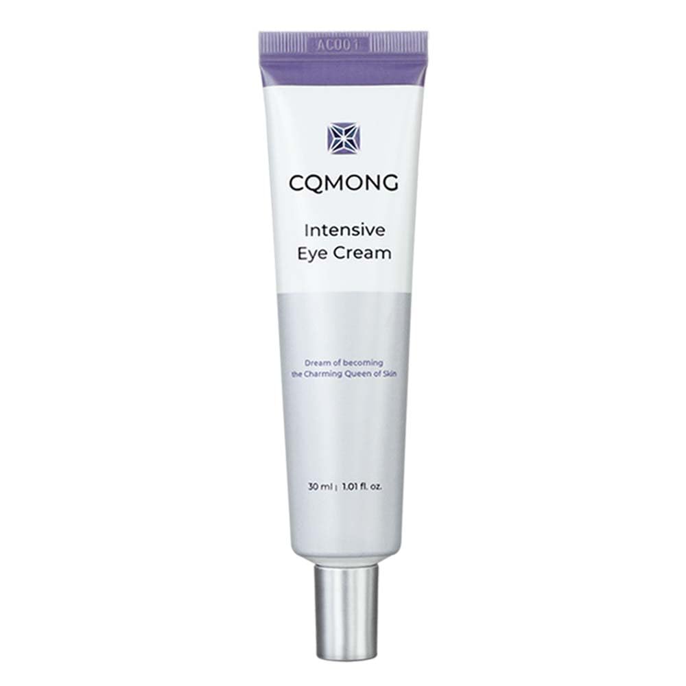 CQMONG crema ojos intensiva en envase de 30 ml para hidratación y cuidado de ojeras.