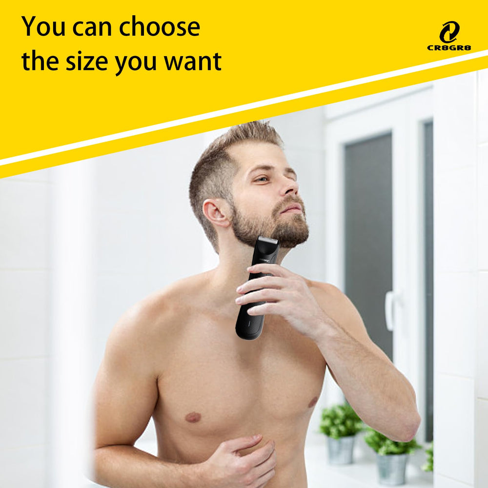 CR8GR8 guard 1-3 to 5mm-8mm enables customizable grooming results