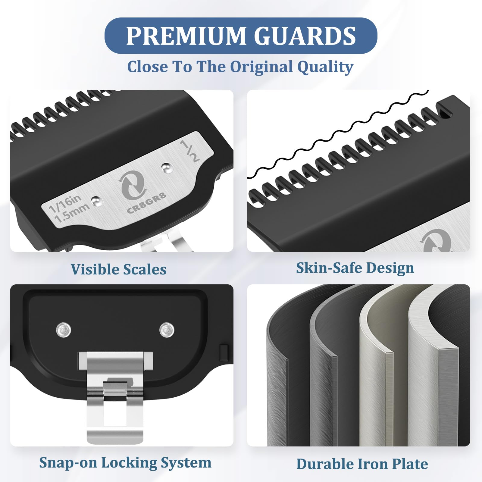 CR8GR8 guarda duradera y flexible para clippers de uso diario