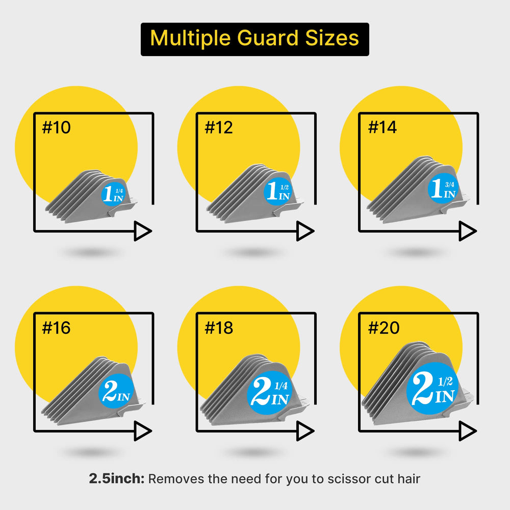 CR8GR8 guardas Wahl 1,5 pulgadas: estilos más largos y texturizados