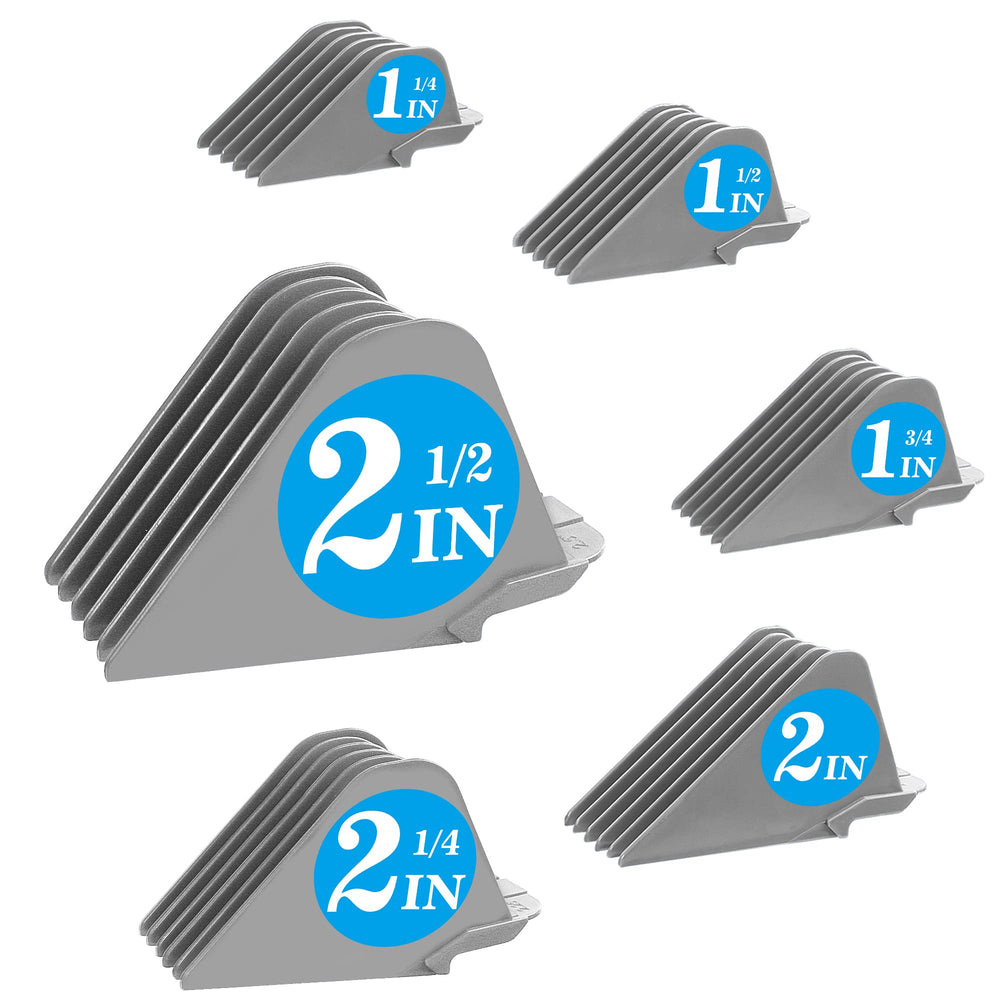 CR8GR8 guardas Wahl 2,5 pulgadas: ajuste estable para cortes precisos en casa