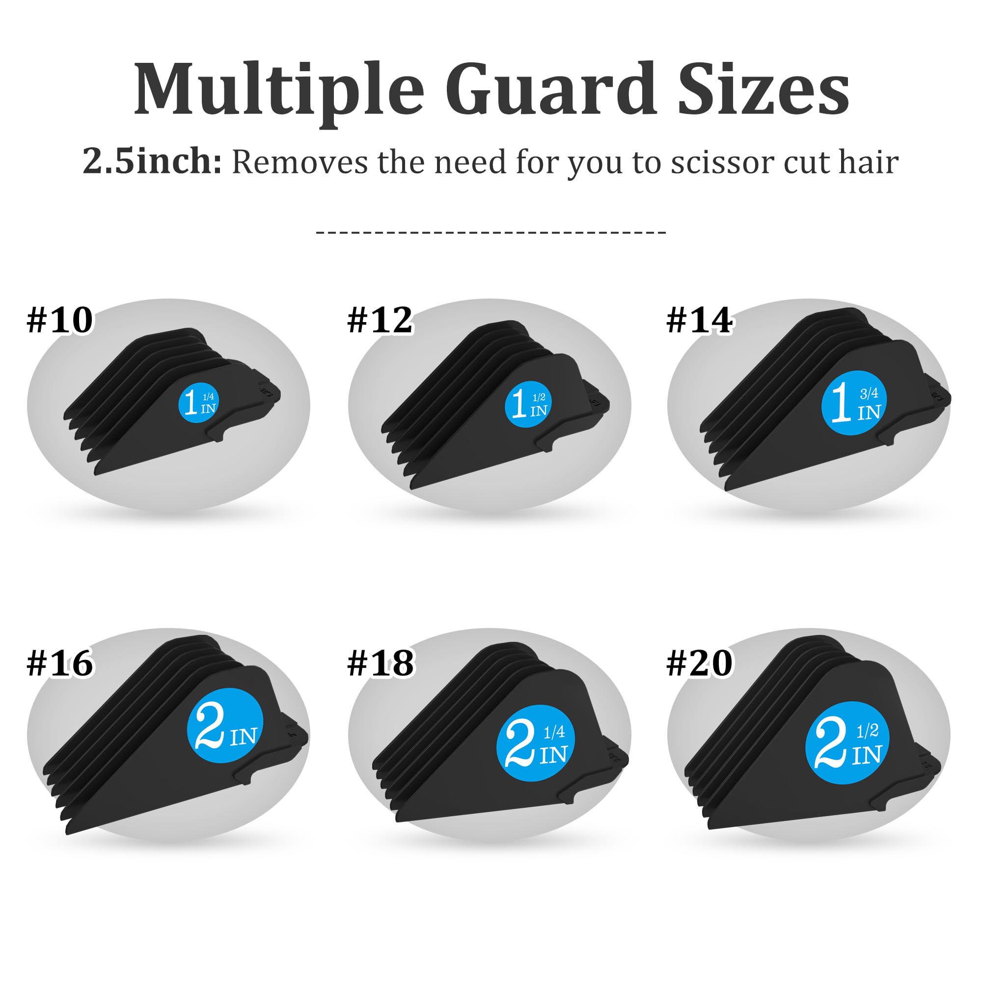 CR8GR8 guardia de clipper 1.5 pulgadas para un acabado profesional