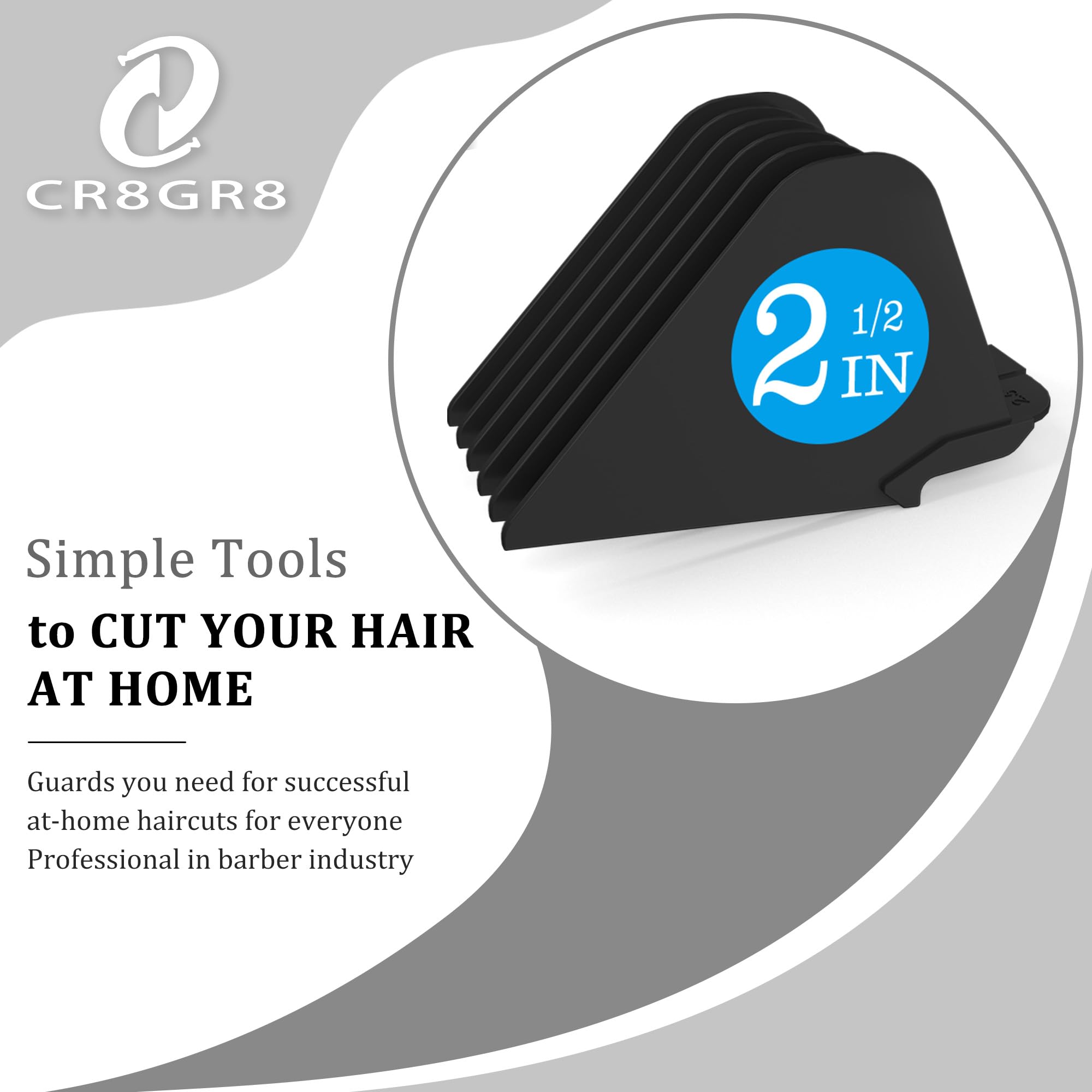 CR8GR8 guardia de clipper 1.75 pulgadas para transiciones suaves