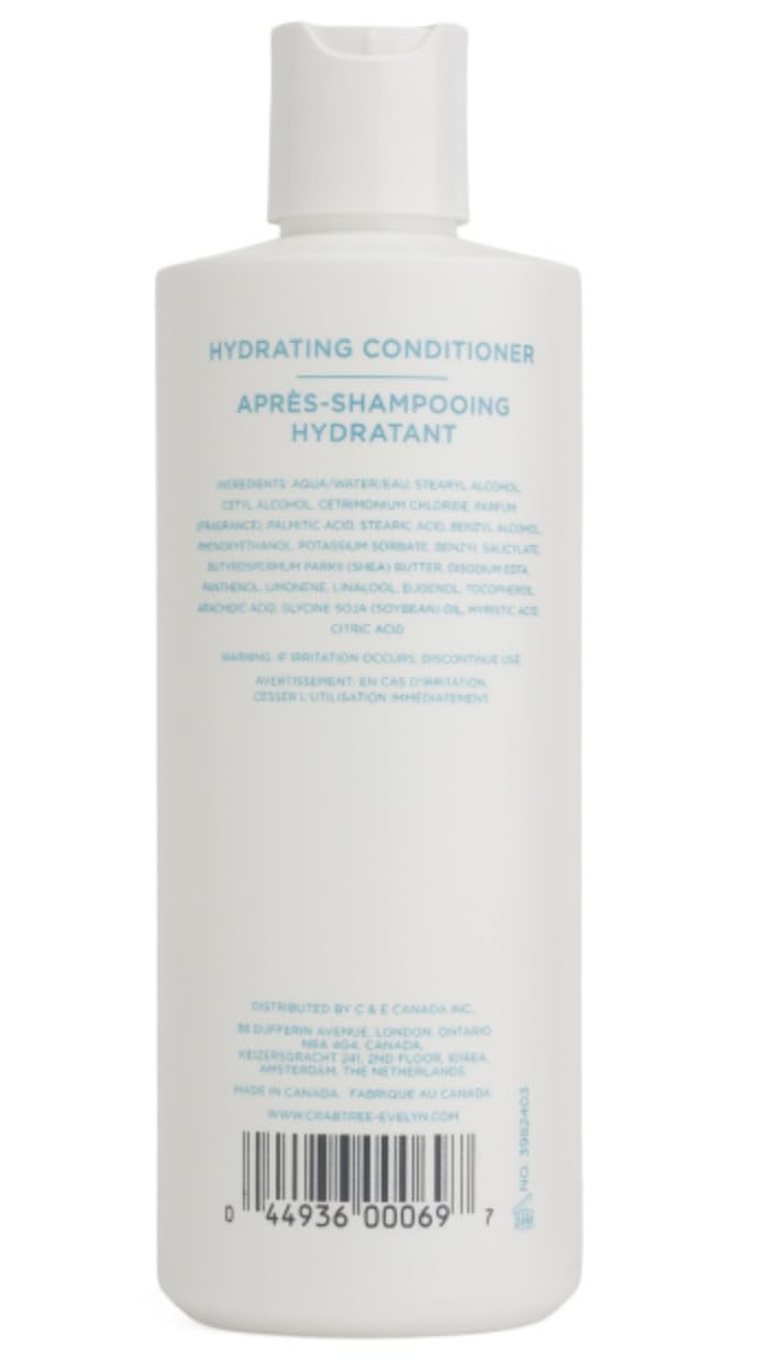 Crabtree & Evelyn La Source acondicionador, textura cremosa para peinar y suavizar el cabello.