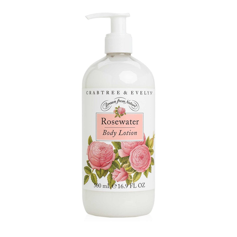 Crabtree & Evelyn Loción corporal Rosewater para piel suave gracias a la hidratación diaria