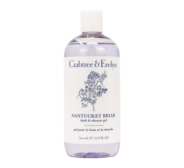Crabtree & Evelyn Nantucket Briar gel de ducha, aroma suave a rosas para uso diario.
