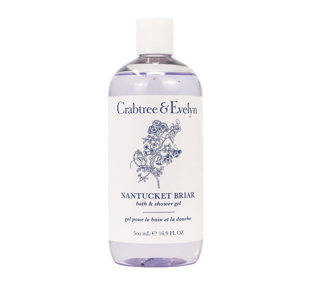 Crabtree & Evelyn Nantucket Briar gel de ducha, aroma suave a rosas para uso diario.
