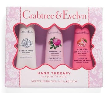 Crabtree & Evelyn Luxury Hand Therapy Evelyn Rose, crema de manos para hidratación duradera