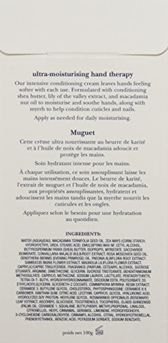 Crabtree & Evelyn fórmula con ceramidas y vitamina E para mayor hidratación.