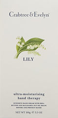 Crabtree & Evelyn crema de manos con lirio, textura sedosa para uso diario.