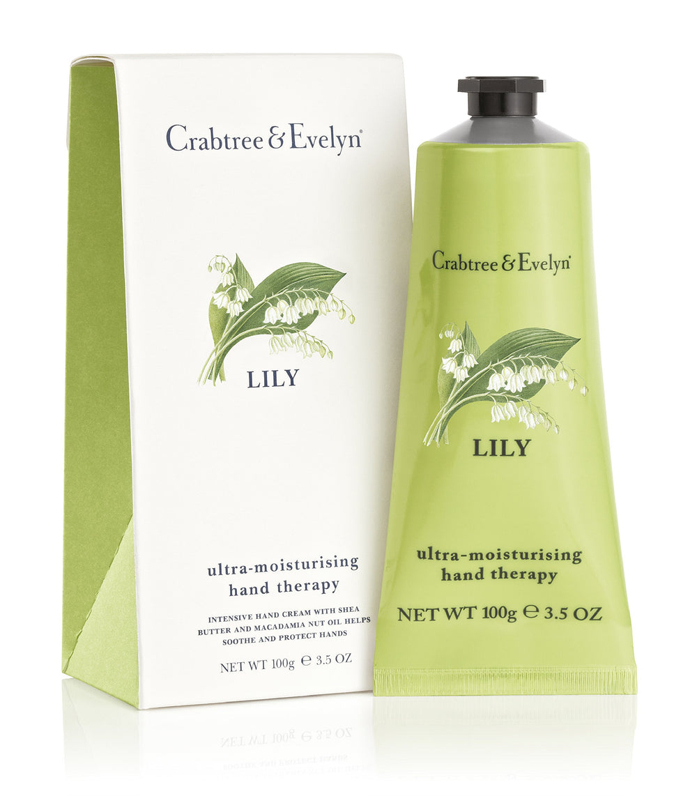 Crabtree & Evelyn tratamiento de manos con lirio para piel suave y nutrida.