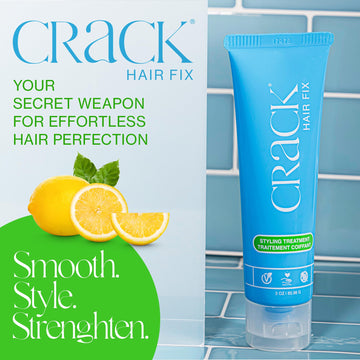 Crack Hair Fix control frizz: reduce el encrespamiento en climas húmedos.