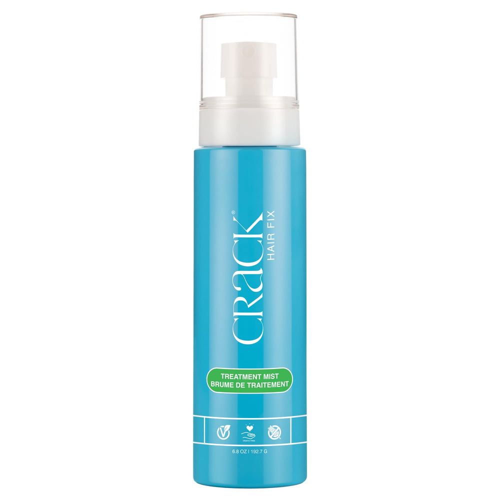 Crack Hair Fix Mist, botella-aplicación: hidrata profundamente y facilita peinado suave.