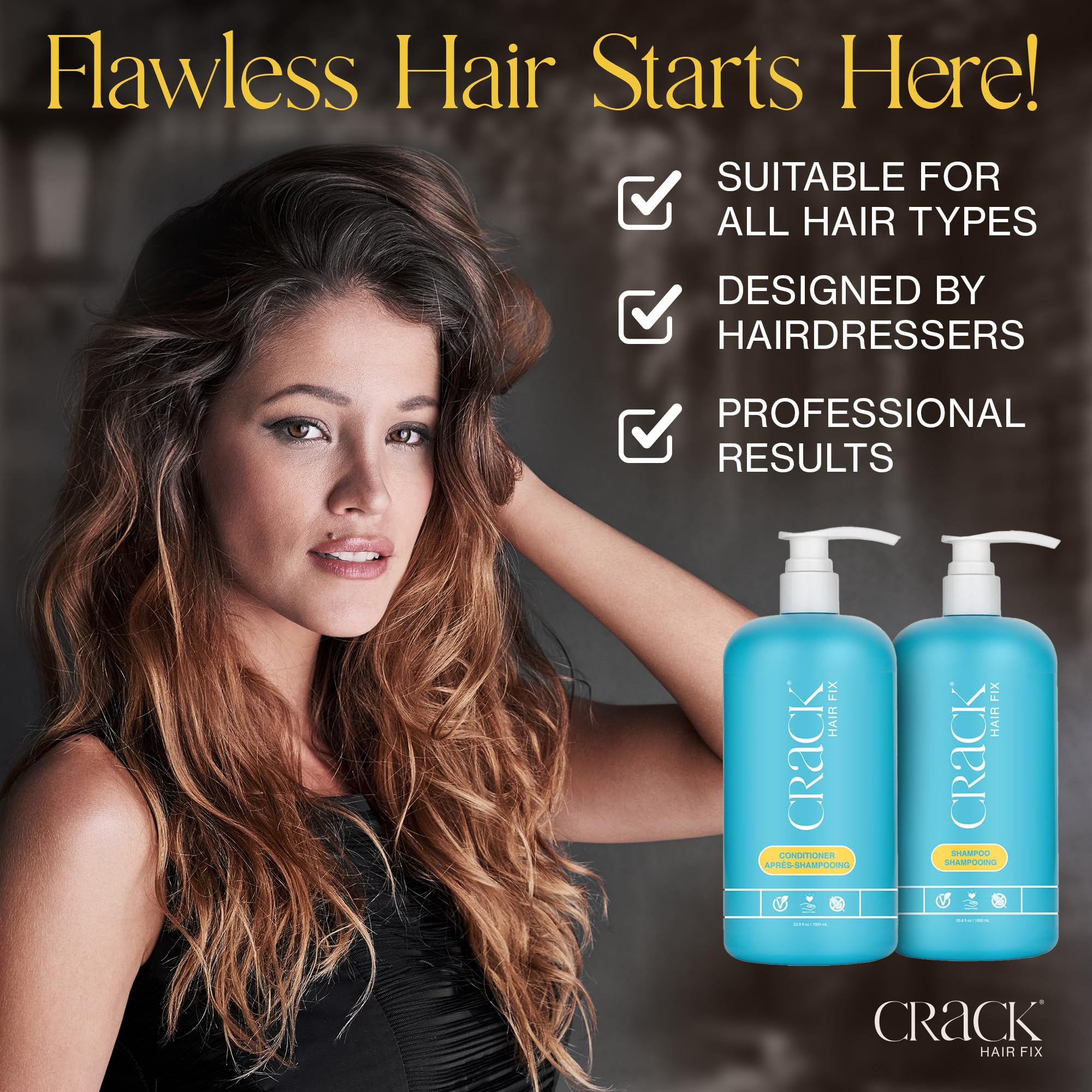 CRACK Hair Fix protección de color para tonalidades brillantes