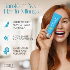 Crack Hair Fix proteccion termica: protege el cabello al usar calor.