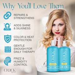 CRACK Hair Fix textura suave en cabello para mayor manejo