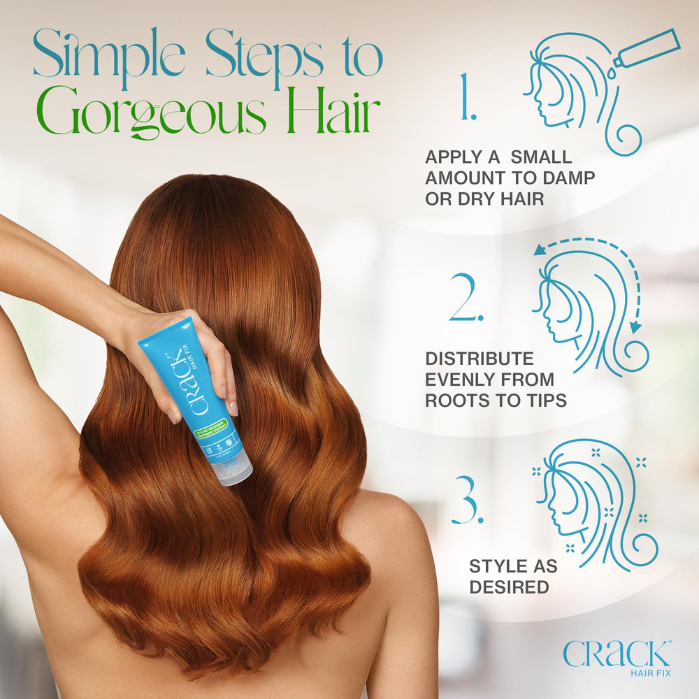 Crack Hair Fix: uso diario seguro, vegano y libre de parabenos para un cuidado responsable.