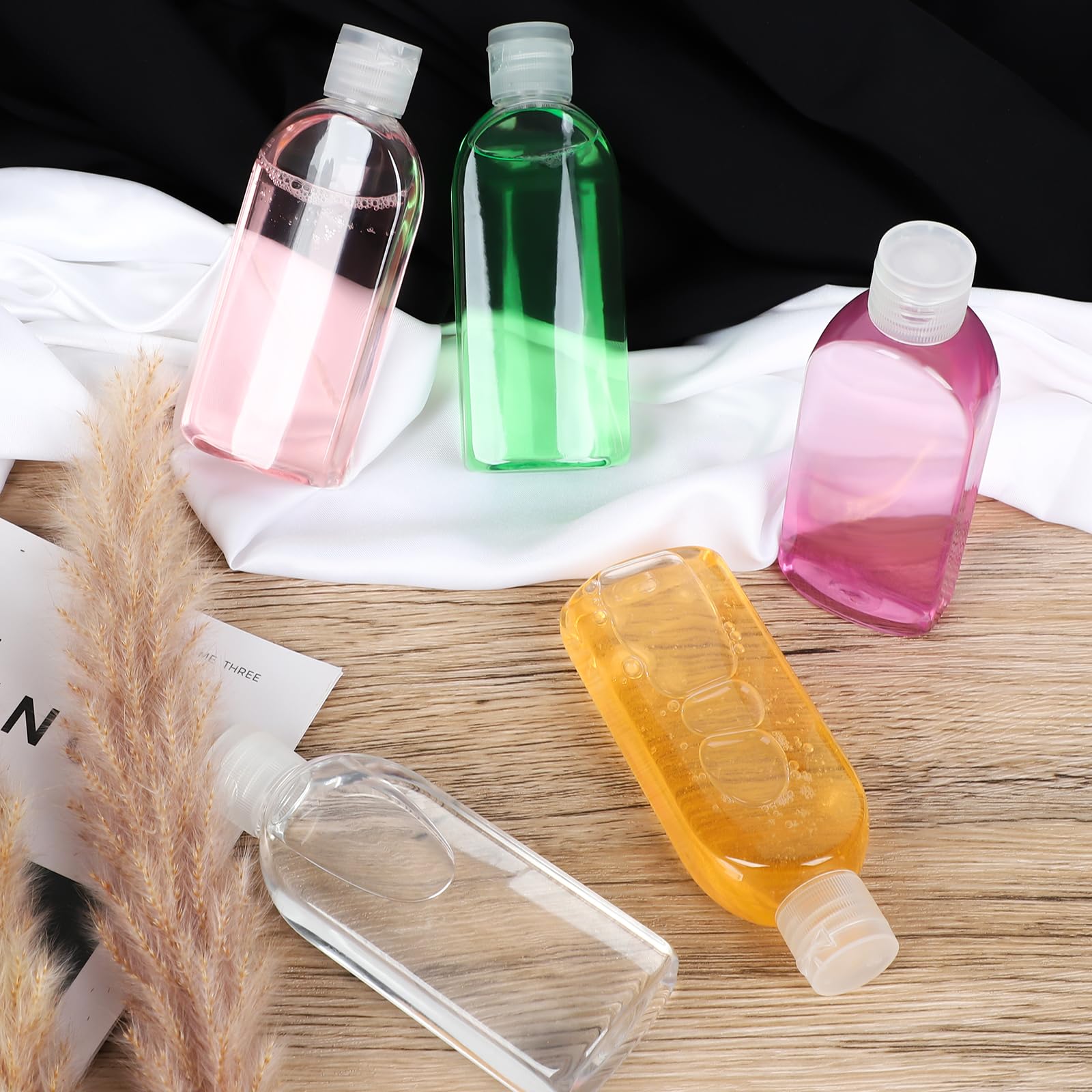 Craftisan botellas de tamaño portátil para viajes, fáciles de rellenar y limpiar.